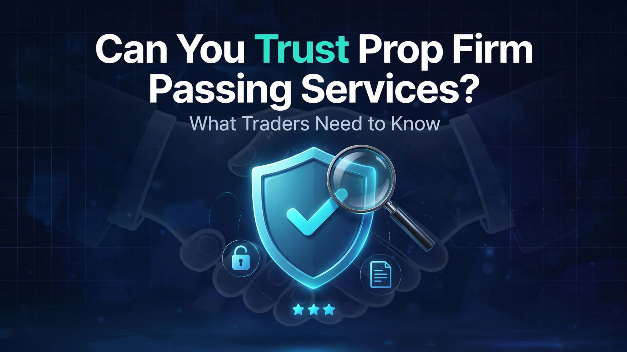 Can You Trust Prop Firm Passing Services